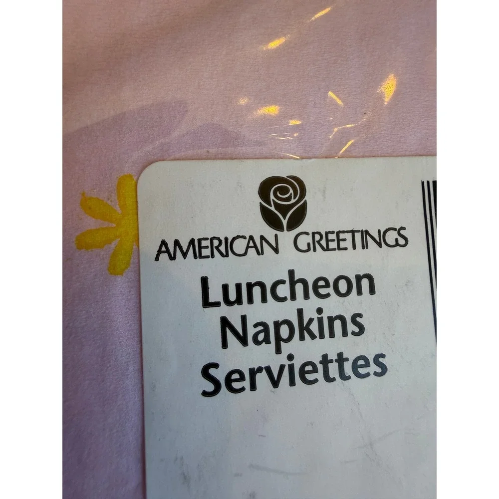 Hello Kitty Luncheon‎ Napkins Pink Y2K USA Birthday Party American Greetings